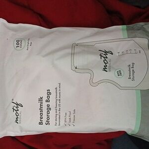Motif Medical Breastmilk Storage Bags 8 Oz. 100 ct.